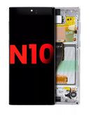 Pantalla OLED con marco Samsung Galaxy Note 10 en color Aura White disponible en Xela Quetzaltenango.