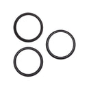 Aro de bezel de cámara trasera para iPhone 15 Pro Max negro, repuesto Apple A2849, A3105.