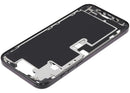 Chasis medio negro titanio para iPhone 16 Pro Max (US) con botones de encendido y volumen, repuesto A3212.