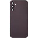 Tapa trasera roja oscuro para Samsung Galaxy A24 4G (A245) con lente de cámara, repuesto original.