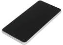 Pantalla OLED blanca con marco para Samsung Galaxy S21 FE 5G, display 120Hz para reparación y repuesto.
