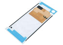 Tapa trasera de vidrio blanca para Sony Xperia XA1 (modelos G3112, G3116, G3121, G3123, G3125).