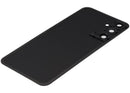 Tapa trasera Brave Black para Samsung Galaxy A25 5G con lente de cámara, repuesto original.