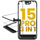 Compra el cristal con OCA preinstalado y película polarizadora para tu iPhone 15 Pro en Xela Quetzaltenango.