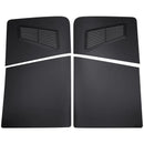 Carcasa negra mate para PlayStation 5 Pro Digital Edition, repuesto frontal D-015 para reparación de consola Sony.
