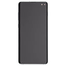 Pantalla OLED Aftermarket Plus verde prisma para Samsung Galaxy S10 Plus, lista para reparación y cambio de display.