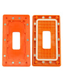 Molde de sujeción magnética para iPhone 11 Pro A2160, A2215, A2221, ideal para reparación de marcos Apple.