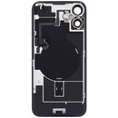 Encuentra una tapa trasera usada de iPhone 16 Plus con placa de acero y carga inalámbrica en Quetzaltenango.