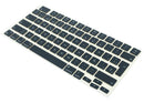Kit de teclas de repuesto para MacBook Air 13" / 15" (A2681, A2941, A3113, A3114) en color Midnight, vistas desde arriba.