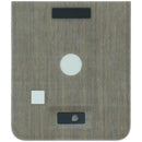 Tapa trasera insert original Motorola Razr Ultra color Cocoa, pieza de repuesto para reparación XT2655.