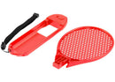 Par de raquetas rojas para Nintendo Switch Joy-Con, accesorio ideal para Mario Tennis Aces y sports games.
