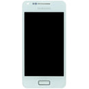 Pantalla soft OLED blanca con marco para Samsung Galaxy S Advance GT-i9070, ideal para reparar display roto.