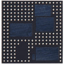 Encuentra en Xela el IC amplificador de alta frecuencia frontal compatible con iPhone 15 / 15 Pro.