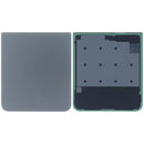 Tapa trasera de cristal original Samsung Galaxy Z Flip 3 5G gris, repuesto SM-F711B.