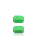Boton SR y SL para Nintendo Switch Joy Con (Conjunto de 2 piezas) (Verde)
