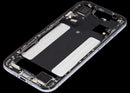 Chasis medio iPhone Air Sky Blue A3260 usado con puerto de carga y piezas pequeñas para reparación.