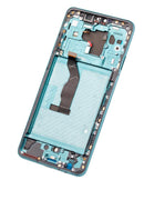 Pantalla refurbished Huawei Mate 30 con marco verde, repuesto para reparación de display LCD.