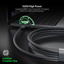 Encuentra el puerto de carga Esoulk USB3.2 C to C de 100W en negro para carga y sincronización de datos en Quetzaltenango.