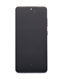 Pantalla OLED usada con marco para Samsung Galaxy S21 FE 5G en Quetzaltenango, perfecta como reemplazo en talleres de reparación de celulares.