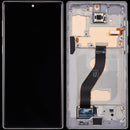 Pantalla incell Samsung Galaxy Note 10 Aura Glow/Silver, repuesto para reparación de display roto.