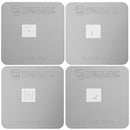 Plataforma magnética dual-sided Mechanic MagTin Max para reballing BGA de chips de iPhone y Android, esencial para reparación de placas base.