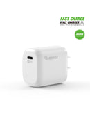 El adaptador de pared USB C Esoulk de 20W es compatible con una amplia gama de dispositivos y está disponible en color blanco en Xela Quetzaltenango.
