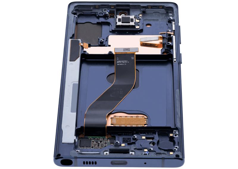 Reparación de pantalla OLED con marco para Samsung Galaxy Note 10 en Quetzaltenango.