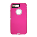 Estuche  Defender Fucsia Blanco- IPHONE 7 | 8 PLUS