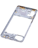 Carcasa de marco medio Samsung Galaxy A71 en color Prism Crush Silver en Quetzaltenango, Xela.
