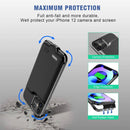 Case de carga de 5500mAh para iPhone 12 Pro Max en color negro disponible en Xela Quetzaltenango.