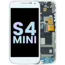 Pantalla original Samsung Galaxy S4 mini blanca, display LCD de repuesto para modelos GT-I9195, I9190, I9192.