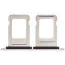 Bandeja para tarjeta SIM para iPhone 15 Pro / 15 Pro Max (Titanio Blanco)