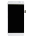 Pantalla LCD blanca refurbished para Motorola Moto G4 Play, repuesto de display frontal.