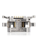 Puerto de carga para soldadura de 05 pines con conector Micro B y 4 puntos de anclaje disponible para reparaciones en Xela, Quetzaltenango.
