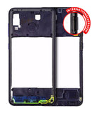 Encuentra la carcasa media para Samsung Galaxy A20 en color azul profundo en Quetzaltenango.
