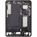 Tapa trasera negra para Xiaomi 15 Ultra, repuesto original con marco y housing.
