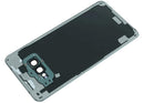Tapa trasera verde de cristal para Samsung Galaxy S10e con lente de cámara, repuesto oficial SM-G970F.