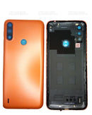 Tapa Original Para Motorola Xt2097 E7I Power Naranja