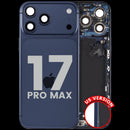 Tapa trasera Deep Blue de iPhone 17 Pro Max (A3295) USADA, con puerto de carga para reparación.