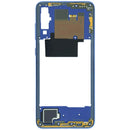 Chasis intermedio original Samsung Galaxy A70 (A705) azul. Repuesto de frame para SM-A705F.