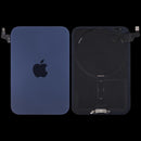 Tapa trasera usada iPhone 17 Pro Deep Blue con MagSafe y NFC para reparación de Apple.