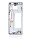 Marco intermedio compatible para Samsung Galaxy S8 con piezas pequeñas en color Arctic Silver en Quetzaltenango.