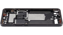 Tapa trasera negra para Xiaomi 15 Ultra, repuesto original con marco y housing.