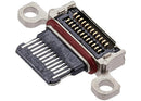 Puerto de carga USB-C para Samsung Galaxy Z Fold 7 (F966) con componentes electrónicos para soldadura. Pieza de repuesto.