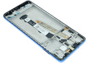 Pantalla LCD original Xiaomi Poco X3 Pro azul, display de repuesto para reparación de pantalla rota.