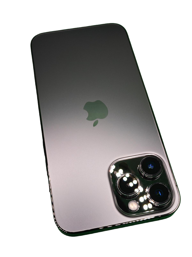 iPhone 13 Pro Max seminuevo en Xela Quetzaltenango, libre de fábrica, certificado y con batería al 84%.