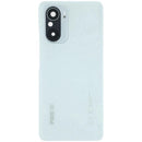Tapa trasera blanca original para Xiaomi Poco F3 con lente de cámara, repuesto de cristal M2012K11AC.
