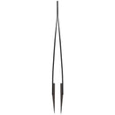 Pinza cerámica ESD 2UUL TW32 negra, punta plana, para microsoldadura y reparación de celulares.
