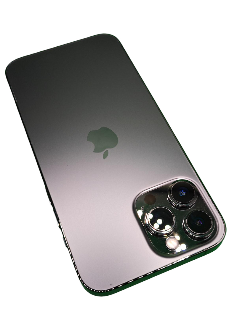 iPhone 13 Pro Max Seminuevo en color negro, 128GB, salud de batería al 83%, certificado y como nuevo en Quetzaltenango.