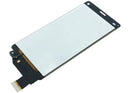 Pantalla LCD y digitalizador original Sony Xperia Z3 Compact blanco, sin marco, para reemplazo o reparación.